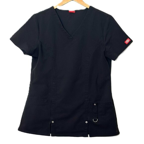 Dickies Tops - Black Dickies Scrub Top Size Small